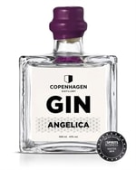 Flaske Copenhagen Distillery Angelica Dry Gin fra Danmark